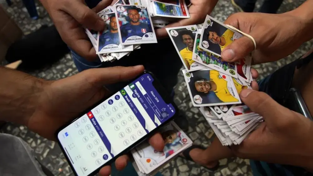 Álbum de figurinhas: elo além do futebol na Copa